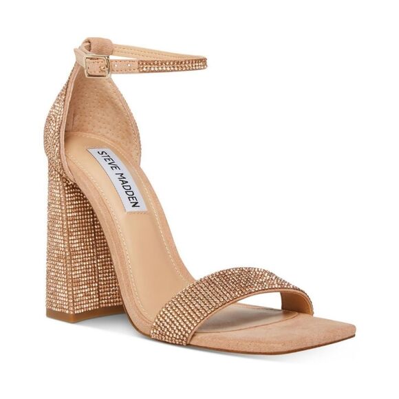 Steve Madden Tiaa Sparkly Sandal Heel 9.5 - Picture 2 of 10